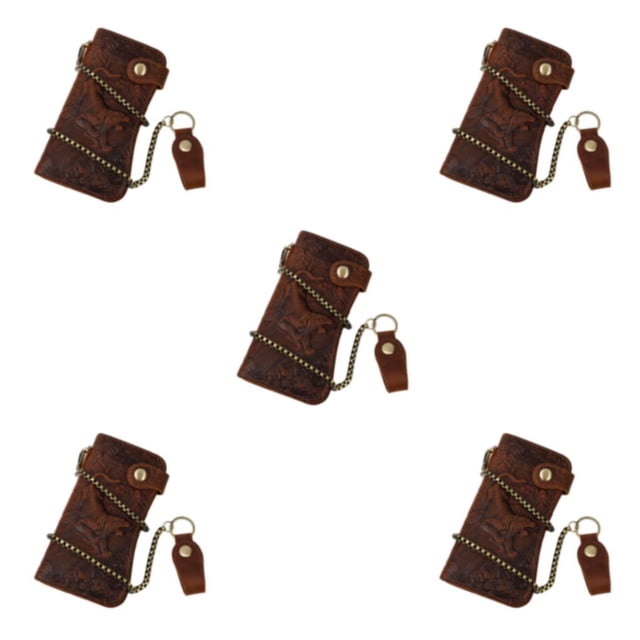 Cartera de cuero Sonducket Antirrobo Patrón de tigre