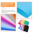 thumbnail image 4 of Hojas de tela de fieltro de 40 piezas de color telas DIY Craftwork Coster Patchwork Craft Fanting Craft, 4 of 5