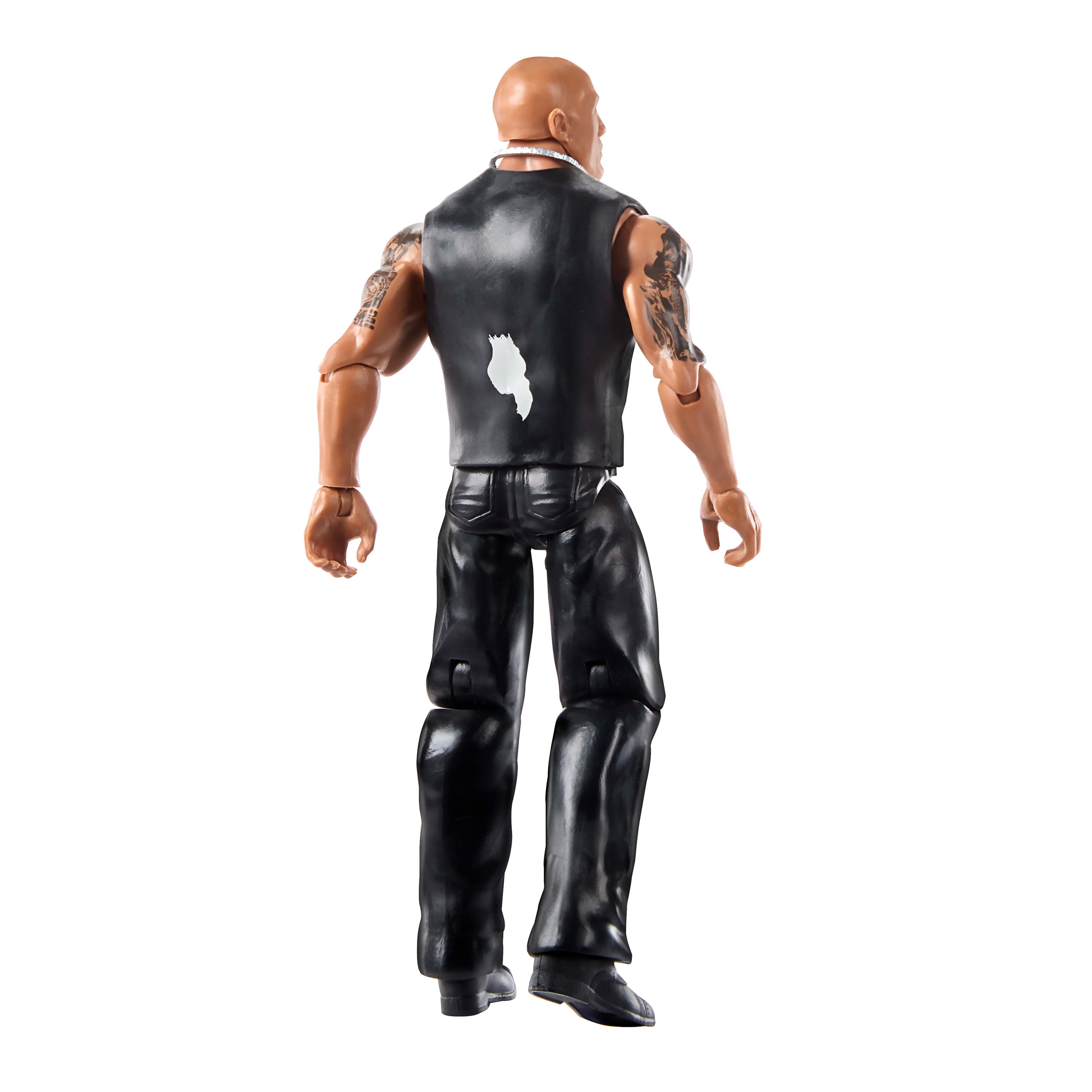 WWE The Rock Action Figure, Main Event Series #156, 6-inch Collectible with Articulation