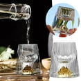 thumbnail image 7 of Crystal Glass White Wine Glasses, Gold Foil Wine Dispenser Tumblers Featuring Elegant Gold Foil Design for Serving Spirits and Fine Liquor, Durable and Sophisticated Glassware for Home Bar Blahzhy, 7 of 7