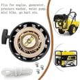 thumbnail image 4 of 4500w generator pull start assembly with pull cord rope, 4 of 4
