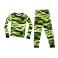 thumbnail image 4 of #FollowMe Matching Christmas Pajamas for Family & Couples  Festive Holiday Sleepwear (Camouflage, Kids 7 Years), 4 of 5