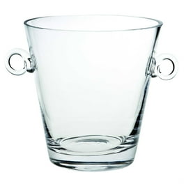 8 Mouth Blown European Glass Ice Bucket Or Cooler 8 Mouth Blown European Glass Ice Bucket Or Cooler