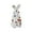 White, variant on Blue Blue Glowing Easter Bunny Tree Decoration For Spring Holiday Home Decor Festive Display And Seasonal Celebration