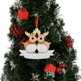 thumbnail image 3 of Cute Elk Family Christmas Thanksgiving Holiday Decorations Pendant, the Best Gift for Relatives and Friends, 3 of 5