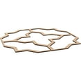thumbnail image 6 of 66 7/8"W x 66 7/8"H x 3/8"T King Size Laird Decorative Fretwork Wood Ceiling Panels, Red Oak, 6 of 10