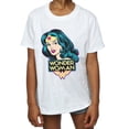 thumbnail image 3 of Wonder Woman Girls Head T-Shirt, 3 of 5