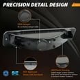 thumbnail image 4 of 2PCS Clear Lens Front Bumper Side Marker Light Turn Signal Light Turn Warning Lights Parking Light Housings For 1991-1997 Toyota Land Cruiser FJ80 & 1995-1997 Lexus LX450 No Bulb/Socket Included, 4 of 7