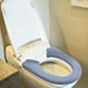 thumbnail image 5 of Toilet Seat Cover Bathroom Soft Thicker Warmer With Snaps Fixed Stretchable Washable Fiber Cloth Toilet Seat Covers Pads Reusable Easy Installation Cleaning, 5 of 8