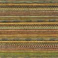 thumbnail image 1 of Ahgly Company Indoor Square Abstract Orange Gold Abstract Area Rugs, 4' Square, 1 of 6