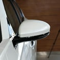 thumbnail image 4 of Yassdwbn 1PCS Car Primer White Left Side Mirror Cover Cap ABS For Nissan Altima 2019-2022, 4 of 5