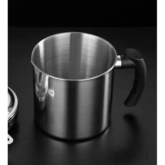 HonestMatter Double Boiler, Candle Making Supplies, Wax Melting Pot, Large Capacity Pitcher, Professional High Heat Melter for DIY Art Projects, Stainless