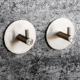 thumbnail image 4 of 304 Black Robe Hooks Self Adhesive Wall Hook Multi-Purpose Bathroom Towel Clothes Handbag Key Hanger Hooks Home Storage Hook, 4 of 7