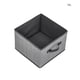 thumbnail image 4 of Cubo de almacenamiento de ropa Yuarrent multifuncional gris 28*28*20 cm 16 L, 4 of 6