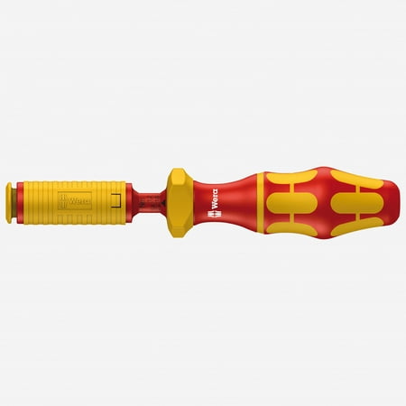 

Wera 074757 VDE 1.7 - 3.5 Nm Adjustable Insulated Torque Screwdriver Handle