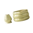 thumbnail image 2 of Cuenco de cerámica Matcha perfecl con soporte para batidor taza de café y sopa cuenco ceremonial para Matcha en polvo Verde claro, 2 of 8