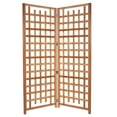 thumbnail image 1 of All Things Cedar Treillis Extérieur Simple 2 Pcs Fait Main pour Plantes Grimpantes, 1 of 7