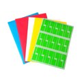 thumbnail image 4 of WHAMVOX 10 Pcs Multi-colour Cable Labels Stickers Synthetic Paper Waterproof Tags for Internet Cafe, 4 of 8