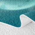thumbnail image 5 of Erosebridal Ocean Manatee Twin Quilt Set, Sea Animal Twin Coverlet Set, Reversible 2 Pieces, 1 Bedspread and 1 Pillowcase, 5 of 7