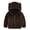 Brown, variant on Linfrsh Toddler Girls Boys Fleece Hoody Jacket Zip Up Teddy Coat Warm Winter Outwear(White,3-4 Years)