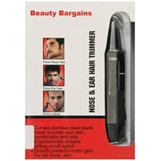 TELESHOP Beauty Bargain Nose and Ear Hair Trimmer - Get Rid of Unwanted Hair