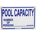 thumbnail image 3 of Pentair R230900 Pool Capacity Pool Sign, 3 of 3