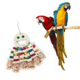 thumbnail image 4 of Juguete para loros YONGSHENG Bloques de madera Columpio Colorido 18x36 cm, 4 of 5