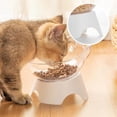 thumbnail image 6 of Cat Bowl Pet Water Food Basin Tall Bowl Feed Dog Bowls Bowl EW Pet N ◆о αч θε ◇) P0U4, 6 of 8