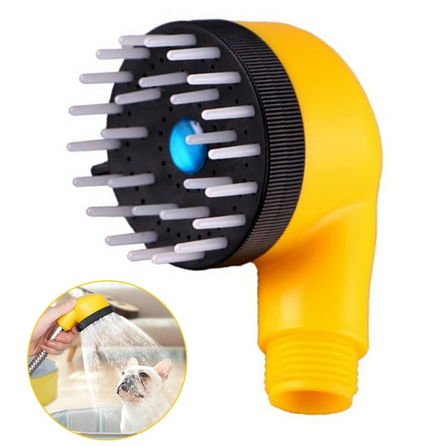Pet Shower Sprayer Grooming Dogs Shower Head Pet Bath Brush Puppy Shower Head