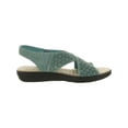 thumbnail image 2 of Easy Street Womens Claudia Faux Leather Criss-Cross Slingback Sandals, 2 of 3