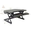 thumbnail image 5 of Lorell, LLR82014, Corner Desk Riser, 1 Each, Black, 5 of 7