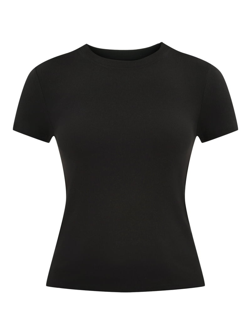 トップス everyone border short sleeve tee BLACK 中古・古着通販】everyone (エブリワン) border short sleeve tee