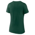 thumbnail image 3 of Women's Green Florida A&M Rattlers Basic Arch V-Neck T-Shirt, 3 of 3