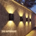 thumbnail image 3 of Solar Lights Outdoor, Solar Garden Wall Lights Wireless Waterproof, For Front Door, Backyard, Garage, Deck, 3 of 3