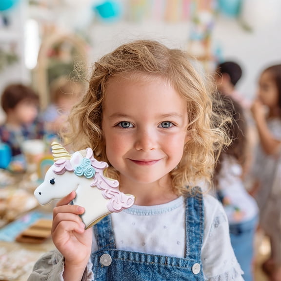 Ann Clark Unicorn Head Cookie Cutter 4", Made in USA