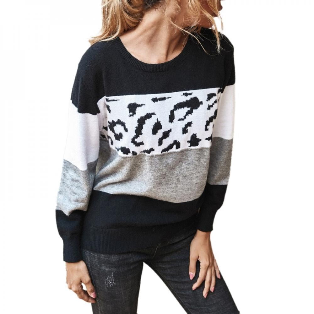 Basic Tops Casual Regular Hit Sweaters 