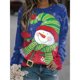 thumbnail image 1 of Sudaderas con capucha navideñas con estampado 3D de muñeco de nieve para mujer, Y2k Sudadera con capucha de manga larga, jerséis de gran tamaño, Tops, ropa para mujer, 1 of 5
