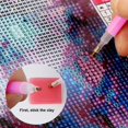 thumbnail image 5 of 100 Uds pintura de diamante pegamento arcilla Diy 5d pintura de diamante bordado de cera, 5 of 5