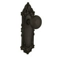 thumbnail image 2 of Nostalgic Warehouse Vicdec_Sd_Nk Deco Solid Brass Single Dummy Door Knob - Bronze, 2 of 6