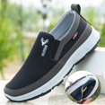 thumbnail image 3 of NOKIO Men's Casual Soft L𝗈afers Lazy S𝗅ip On Work Mules Shoes Lightweight Breathable Sports Shoes Wide Width Walking Sneakers Comfy Outdoor Shoes for Driving Daliy Running, 3 of 3