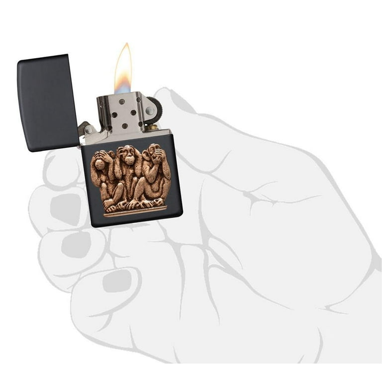 ZIPPO SINGLE FLAME GAS REFILLABLE LIGHTER INSERT - Wicked Store