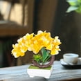 thumbnail image 5 of Artificial Flowers For Decoration Fake Flowers Simulation Flower Pot Simulation Flower Bouquet Living Room Table Flower Arrangement Flower Decoration Vase Potted Plant, 5 of 6