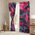 thumbnail image 3 of Homewish Modern Pink Camouflage Curtains Pack of 2 (42x84 Each) for Kids, Aesthetic Watercolor Curtains Blackout, Fashion Artwork Splatter Bedroom Curtains, Living Room Curtains Decor, 3 of 6