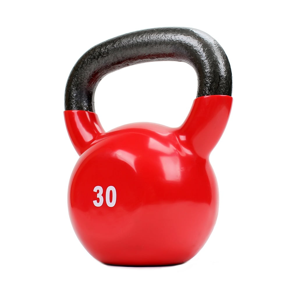 XPRT Vinyl Kettlebell Set 25lb+30lb+35lb