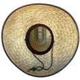 thumbnail image 2 of Headchange Super Wide 7 Inch Brim Lifeguard Hat Mexican Palm Straw Beach Sun Summer, 2 of 3