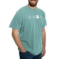 thumbnail image 4 of CafePress - White Paw Beat Men's Comfort Colors® T Shirt - Mens Comfort Colors Shirt, 4 of 5