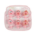 thumbnail image 2 of Cook with Color 6 Piece Silicone Valentine’s Day Straw Topper Set, Reusable Straw Covers for Standard Straws, 2 of 5