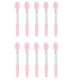 thumbnail image 1 of FELTECHELECTR 10 pinceles de silicona para labios y sombras de ojos, con aplicador de lentejuelas para mujer, 1 of 7