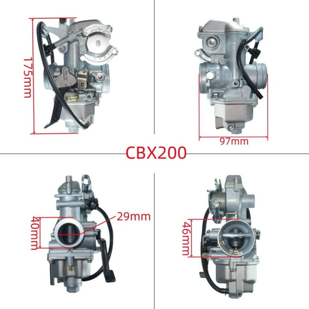 Suitable for Carburador de motocicleta CRF230 de 30 mm HD CRF 230 CRF230 CRF230F CRF230R XR CBX250 CBX200 A AC 200cc-250cc 05-09 12-2016