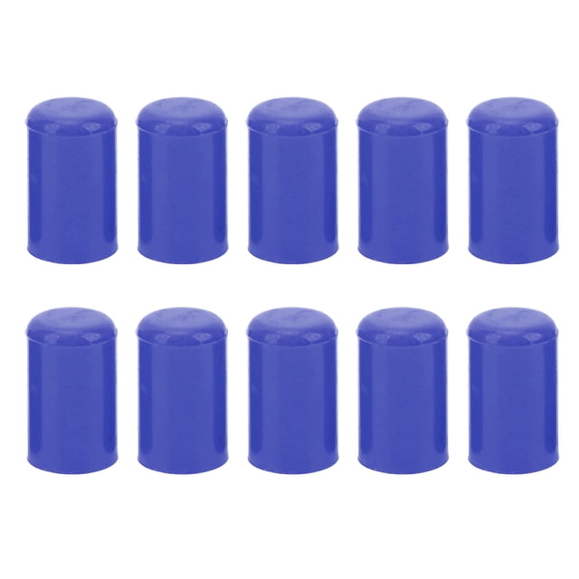 12mm Blanking , 10PCS Multifunctional Intake Vacuum Hose Cover Easy To Install For Oil Collection Pipes Black,Red,Blue